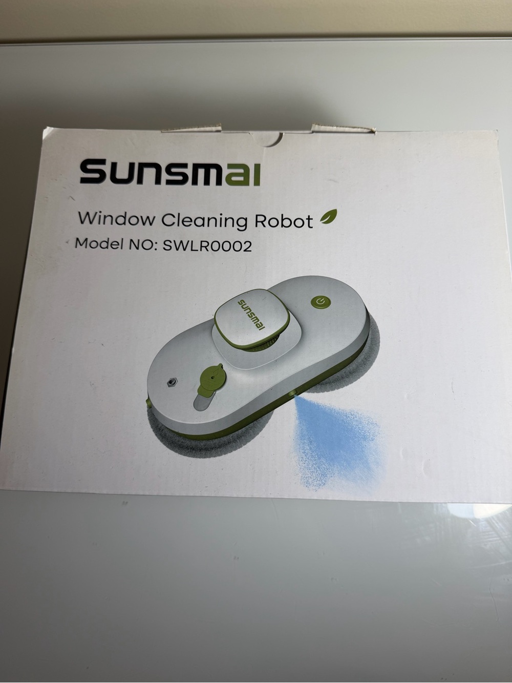 Sunsmai Window Cleaning Robot - White & Green